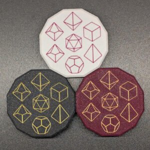 Organizer, tray, case for DnD dice game