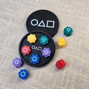 Korean game Kongi gonggi Gongs from the series Squid Game