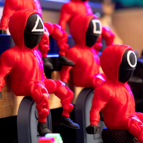 Sitting Guard Figures from the "Squid Game" Series - Image 2