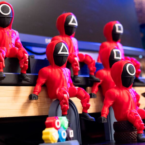 Sitting Guard Figures from the "Squid Game" Series - Image 6
