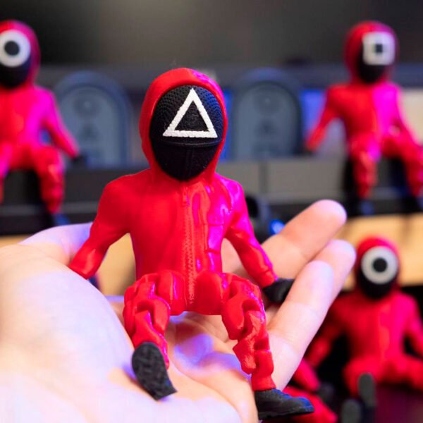 Sitting Guard Figures from the "Squid Game" Series - Image 7