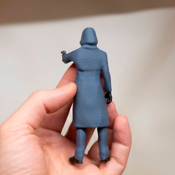Black Mask Figure (Front Man) with Gun from the "Squid Game" Series - Image 7