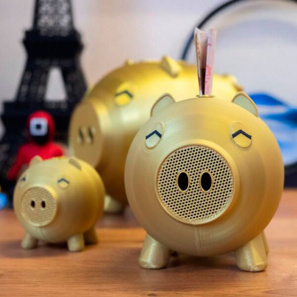 Golden Piggy Bank from "Squid Game" - Image 7