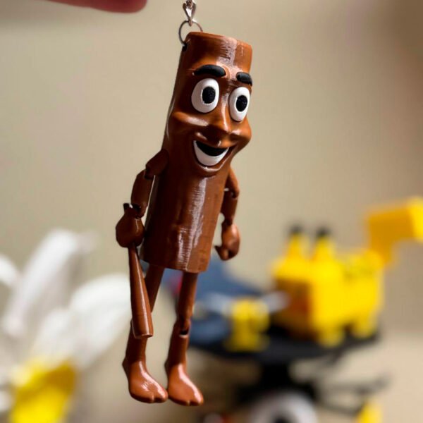 Tum Tum Sahur (Tung Sahur) – Figurine from the Italian Brainrot Meme - Image 2