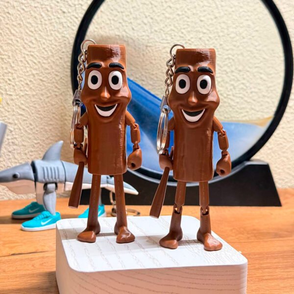 Tum Tum Sahur (Tung Sahur) – Figurine from the Italian Brainrot Meme - Image 3