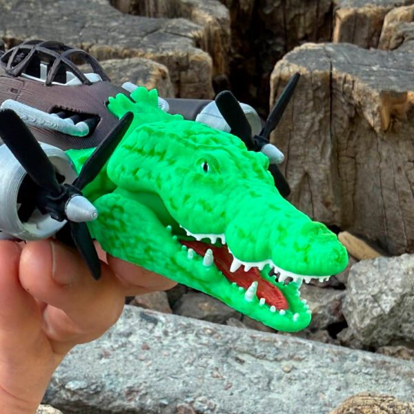 Bombardiro Crocodilo Figurine - Image 2