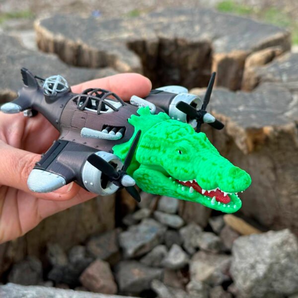 Bombardiro Crocodilo Figurine - Image 3