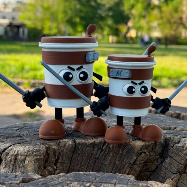 Cappuccino Assassino – Italian Brainrot Meme Figurine in 3D! small - Image 2