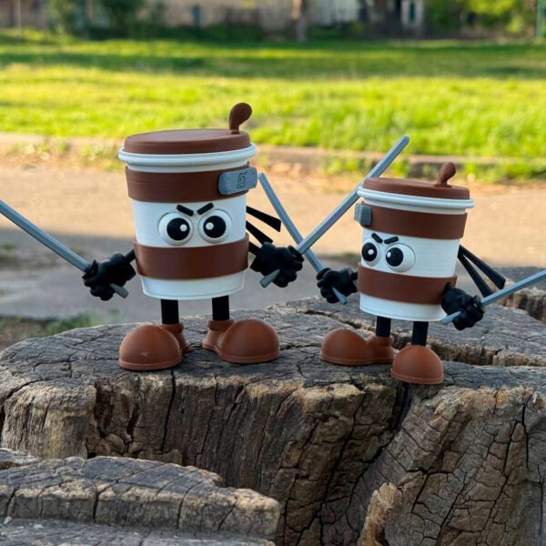 Cappuccino Assassino – Italian Brainrot Meme Figurine in 3D! small - Image 5