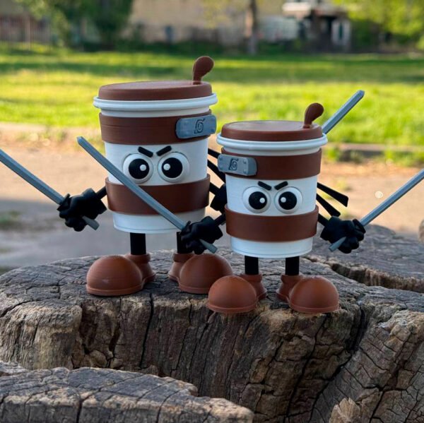 Cappuccino Assassino – Italian Brainrot Meme Figurine in 3D! small - Image 6