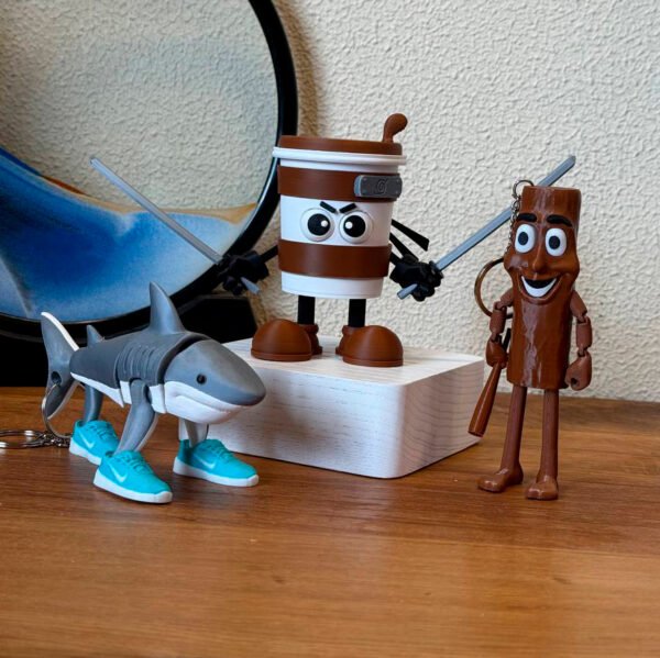 Cappuccino Assassino – Italian Brainrot Meme Figurine in 3D! small - Image 7