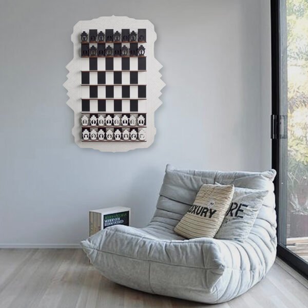 Wooden Wall-mounted Chess - Image 4