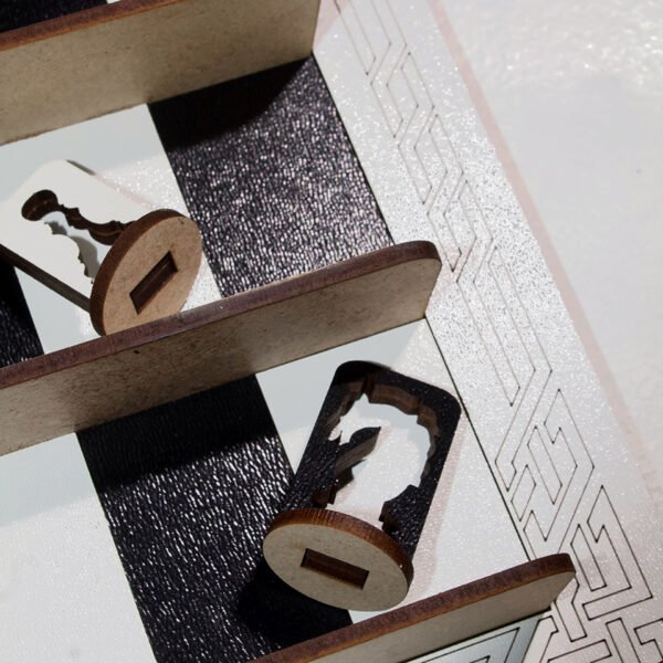 Wooden Wall-mounted Chess - Image 6