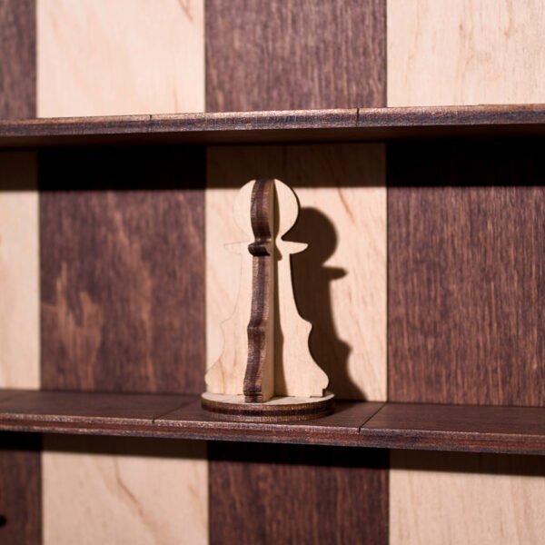 Wooden Wall-mounted Chess - Image 6