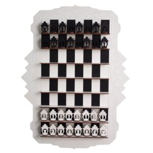 Wooden Wall-mounted Chess